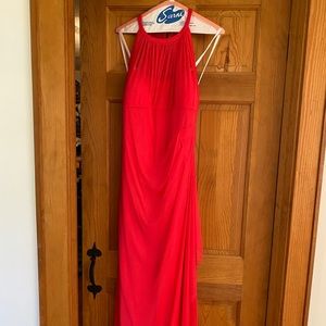 Pink bridesmaid dress